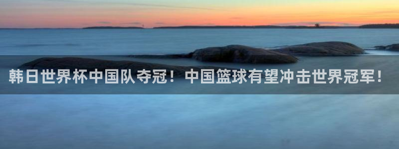 世界杯比赛:韩日世界杯中国队夺冠!中国篮球有望冲击世界冠军!